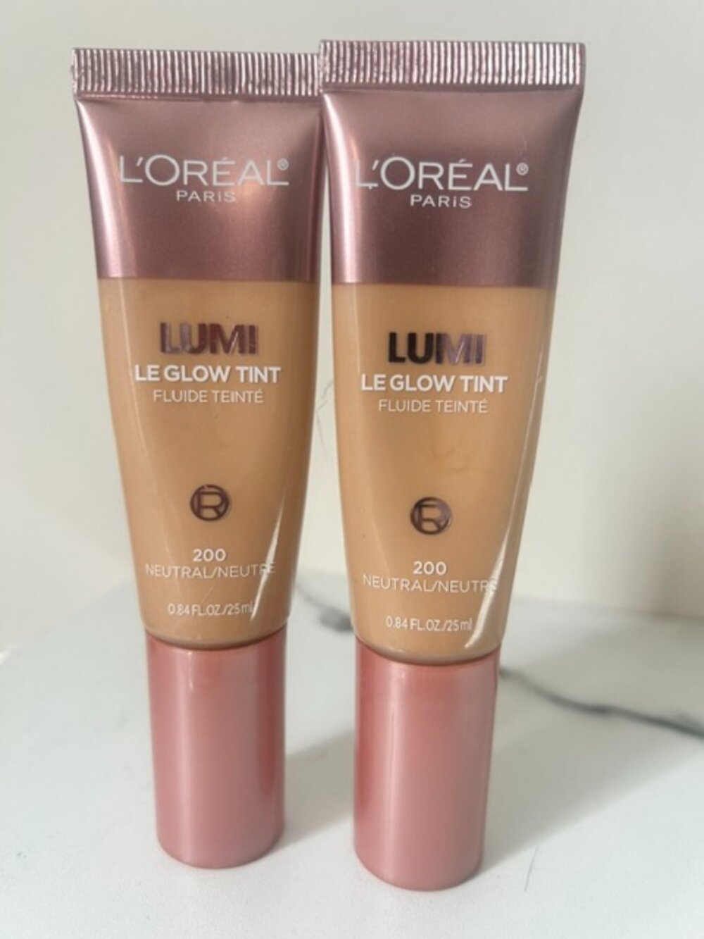 L'Oreal Lumi Le Glow Skin Tint Foundation Lot  200